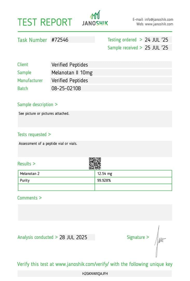 Melanotan II 10mg - Image 2